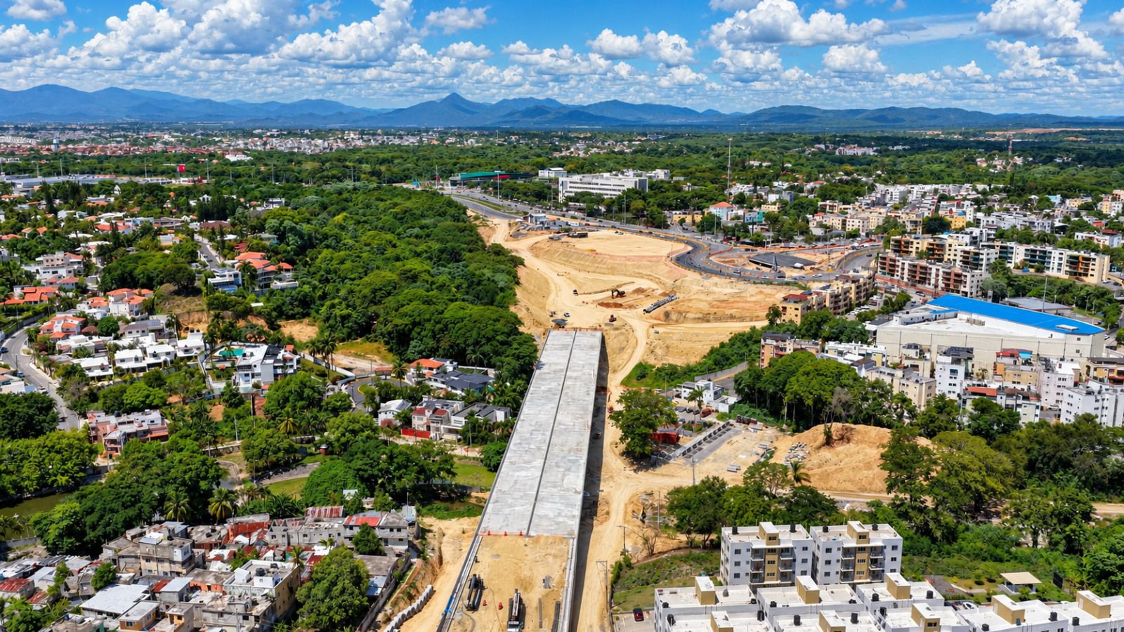 Grandes avances en la avenida República de Colombia: viaducto a buen ritmo, vigas instaladas y excavación de túnel en marcha 